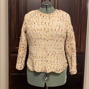 Alison Andrew multi colored oatmeal sweater.